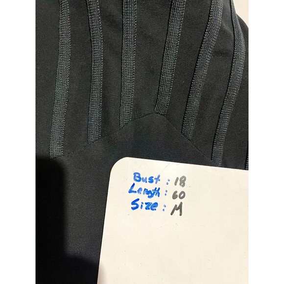 Peep maxi bodycon dress romantic sexi casual sweetheart neck summer women M - Picture 7 of 7